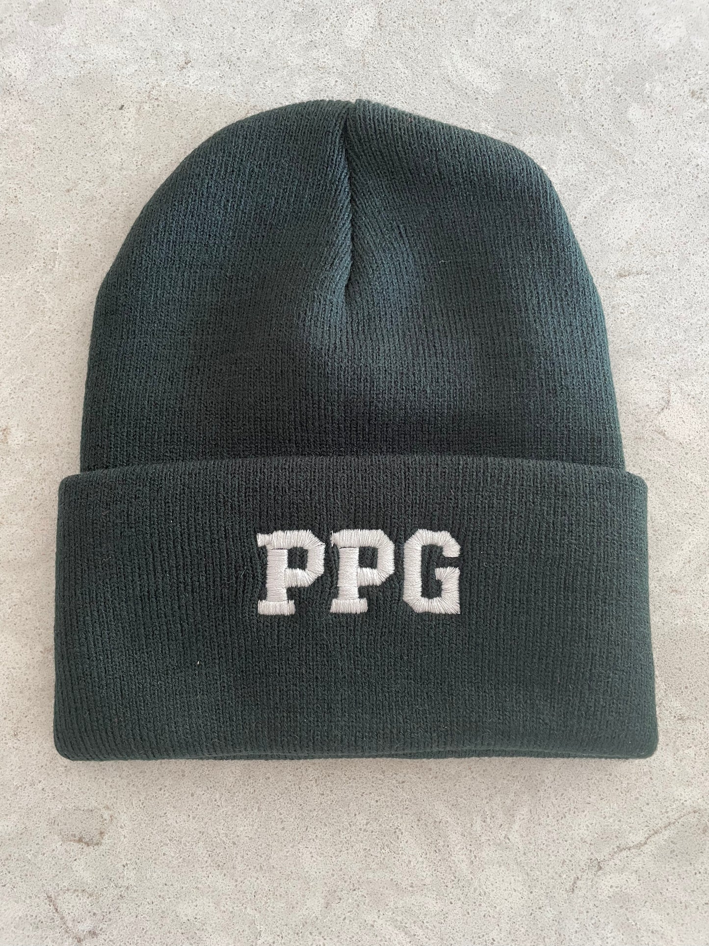 PPG embroidered toque